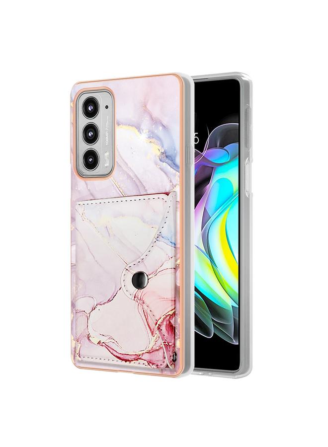 erorex Case For Motorola Edge 20 Marble Pattern IMD Card Slot Phone Case - Image 1