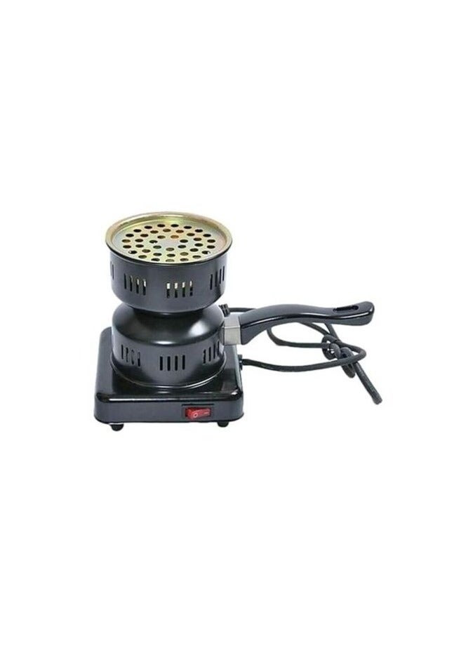 DLC Single Charcoal Heater Black