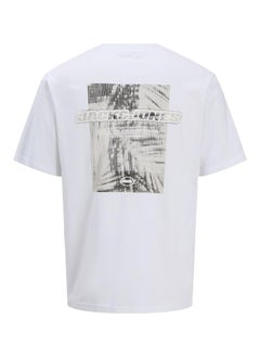 JACK & JONES JCOLIDO AOP BACK PRINT TEE SS CREW NECK  - Image 2