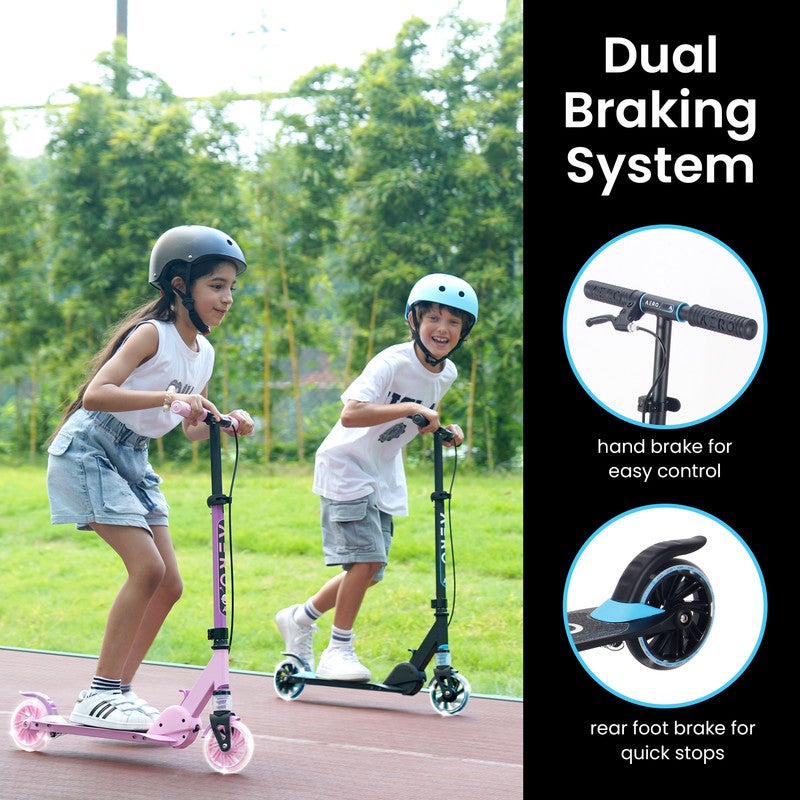 Aero مركبة أيرو - سكوتر قابل للطي A1 - أسود - Image 2