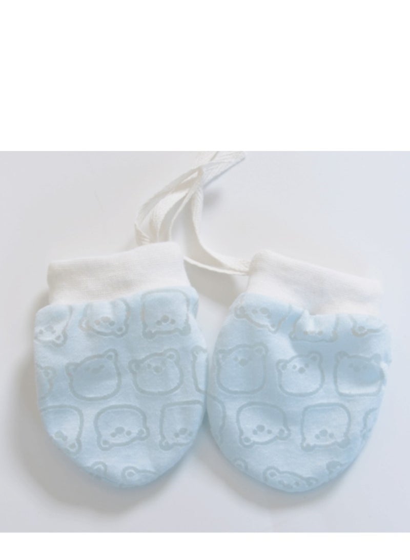 Adjustable Anti-Scratch Baby Mittens for Newborns and Infants - 4 Pairs of Soft Gloves for Boys and Girls - Image 4