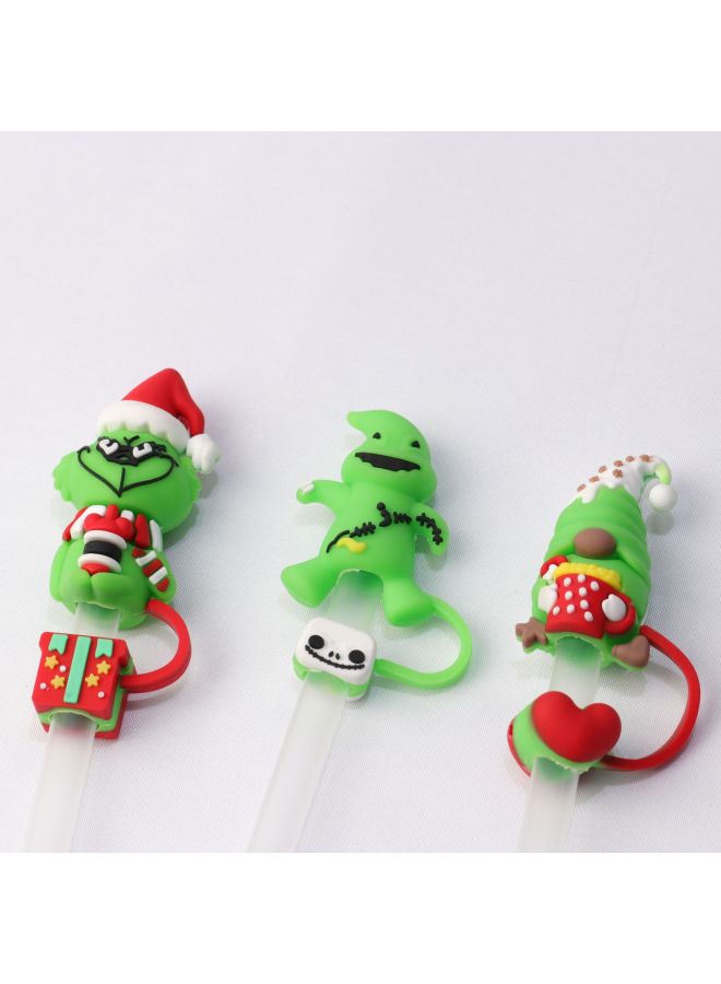 Factory Direct Straw Cap 10mm Cross-border Explosions Stanley Straw Cap Cloud Cat Claw Halloween Dust Cap-Color:Halloween - Image 5