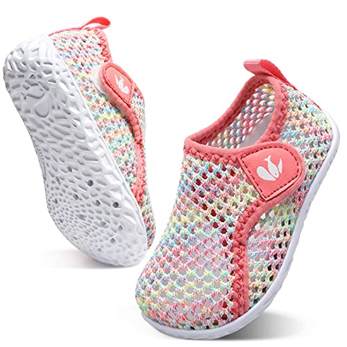 FEETCITY Baby Water Shoes Breathable Mesh Sneakers Beach Aqua Socks Boys Girls Shoes 12-18 Months Infant - Image 2
