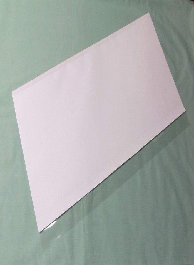 Brodart 5 Pack 12" x 26" Brodart Just-A-Fold III Archival Book Covers - Adjustable, Clear Mylar - Image 1