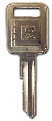 GM CODE J SQUARE HEAD REPLACEMENT KEY BLANK