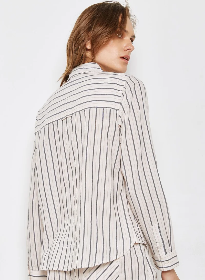 TOPSHOP Striped Shirt
