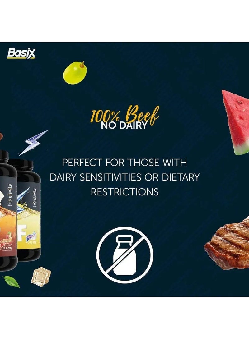 Basix Clear Beef Protein Isolate - Cherry Cola - (4.4 lb) - Image 3