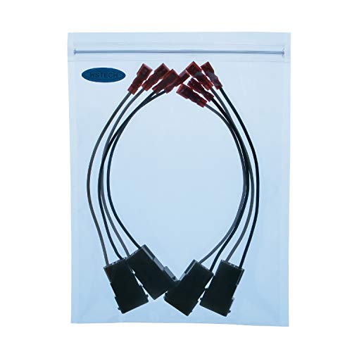 HSTECH 72-7800 2 Pairs (4 Pack) Car Speaker Connector Harnesses for with 1990-Up Honda and Acura Vehicles - Image 4