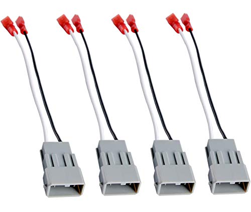 HSTECH 72-7800 2 Pairs (4 Pack) Car Speaker Connector Harnesses for with 1990-Up Honda and Acura Vehicles - Image 5