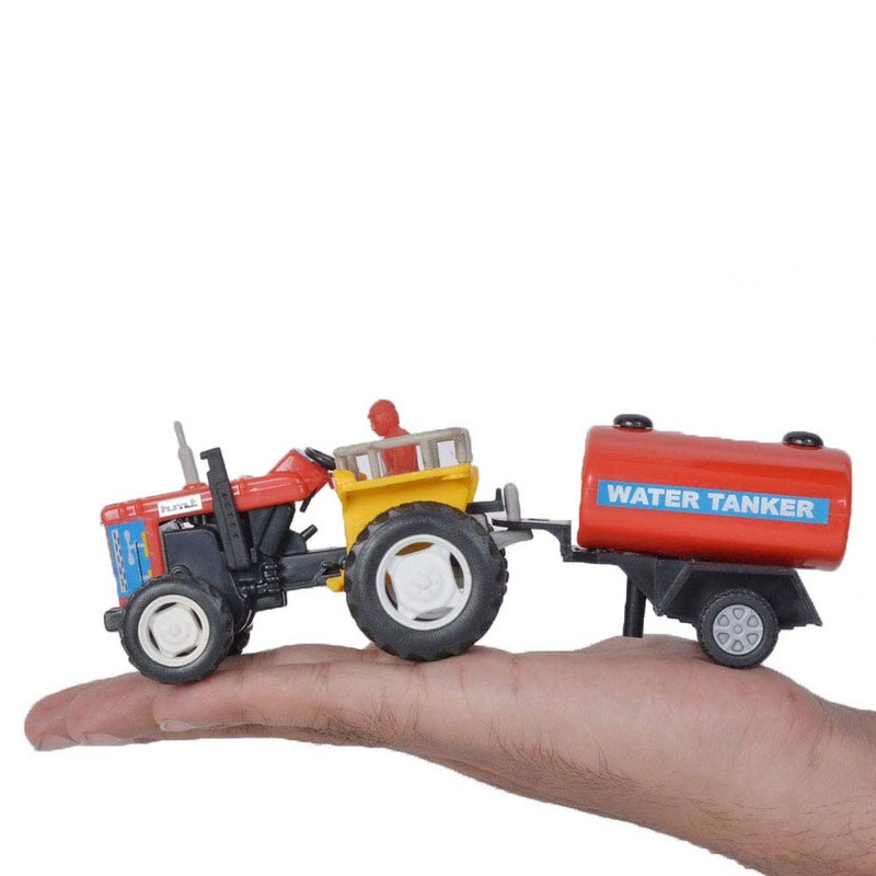 Centy Toys Pull Back Tractor with Water Tanker - Assorted Colors - Image 4