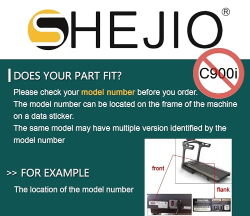 SHEJIO Treadmill Running Belt Walking Belt Compatible with NordicTrack C900C900ProNOT C900iModel 249590249890NTL990100NTL990102NTL990110NTL990111249490249491 - Image 3