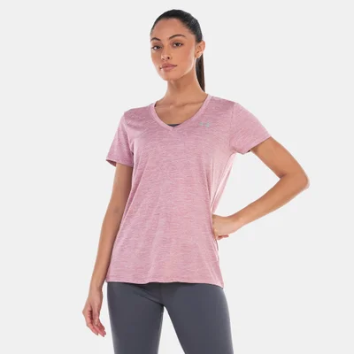 UNDER ARMOUR Women's Tech™ Twist V-Neck Training T-Shirt