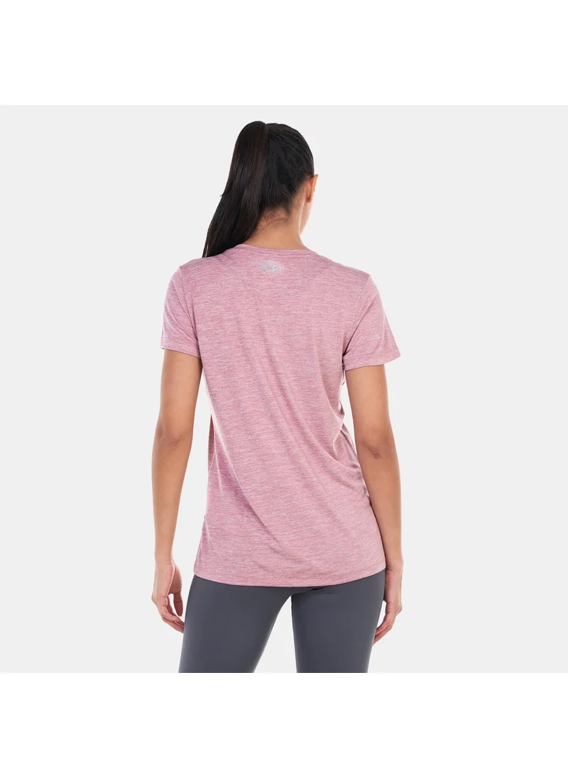 UNDER ARMOUR Women's Tech™ Twist V-Neck Training T-Shirt