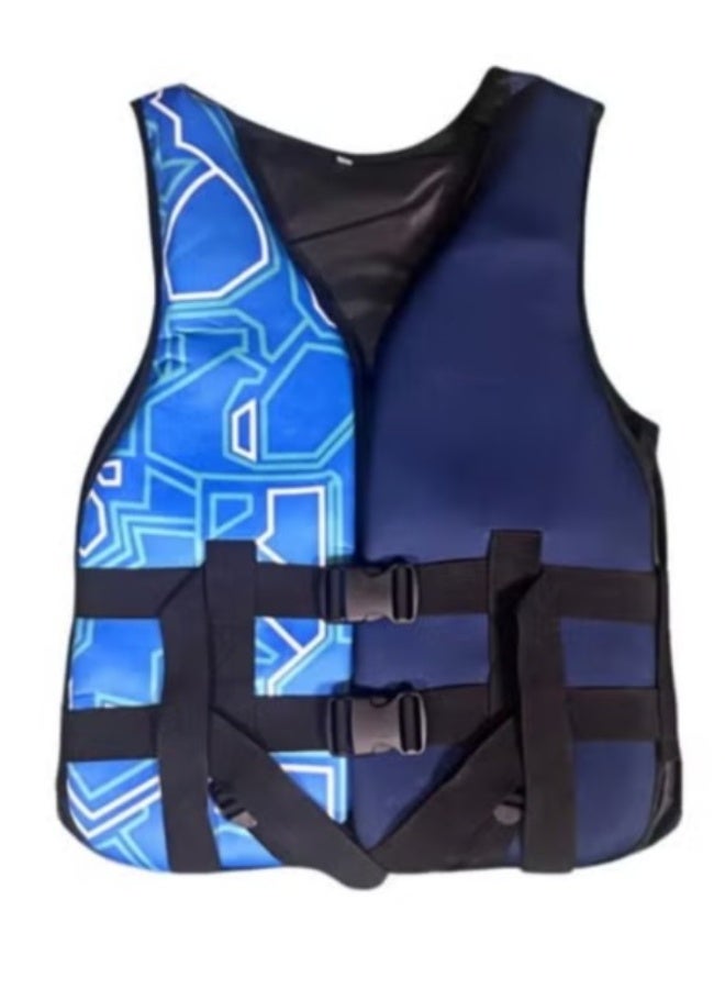 Safety Life Jacket with Adjustable Straps for Kayaking Boating and Fishing Size: S - Image 1