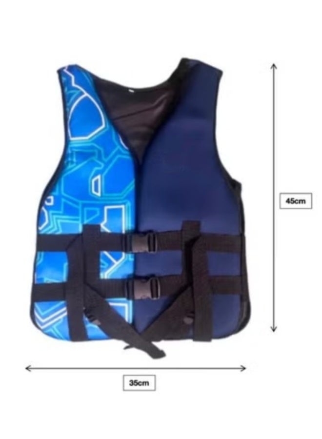 Safety Life Jacket with Adjustable Straps for Kayaking Boating and Fishing Size: S - Image 2