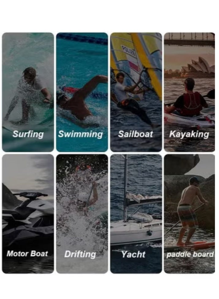 Safety Life Jacket with Adjustable Straps for Kayaking Boating and Fishing Size: S - Image 3