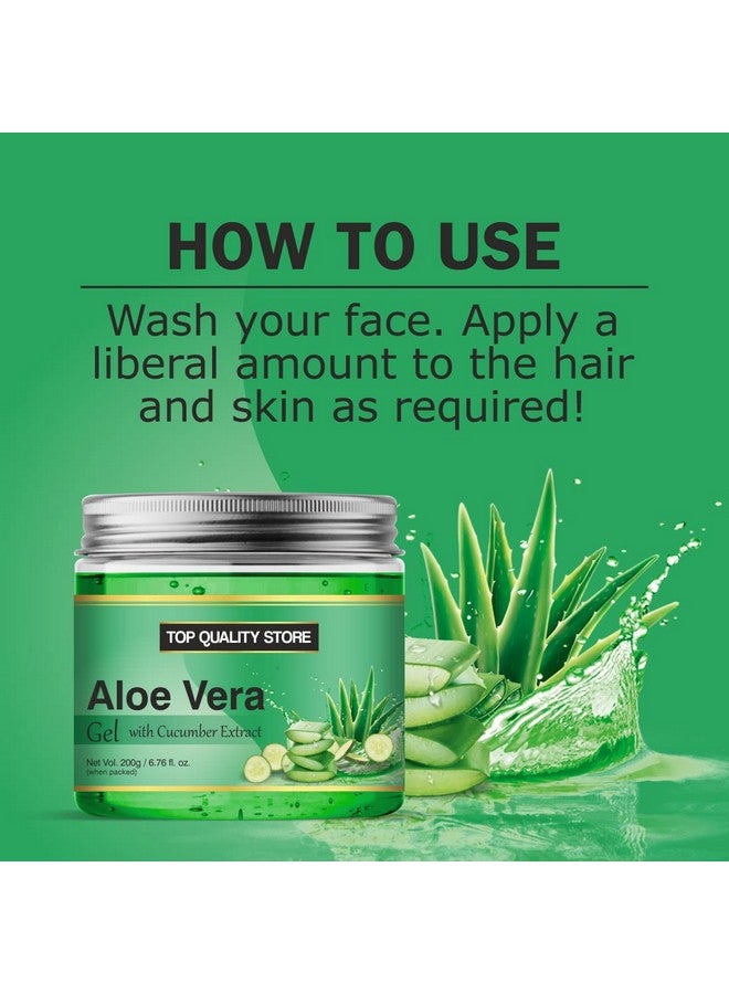 Top Quality Store Pure Aloe Vera Gel for glowing Face, Skin & Hair Care Gel - Image 2