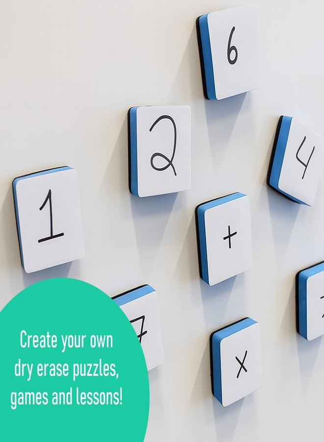 Flipside Products 2" x 2" Dry Erase Eraser Board Buddies, Students and Kids, Whiteboard Erasers, Brainstorming, Flow Charts, Classroom - 24 Pack - Image 4