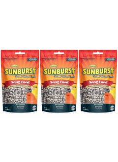 HigginS Higgins 3 Pack of Sunburst Song Food Singing Encouragement Treats for Canaries, 3 Ounces Each  - Image 1