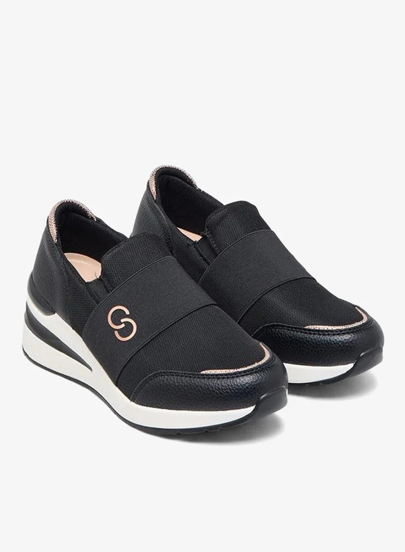Celeste BLACK Women Slip-On Ankle Sneakers for Women | Best Price UAE
