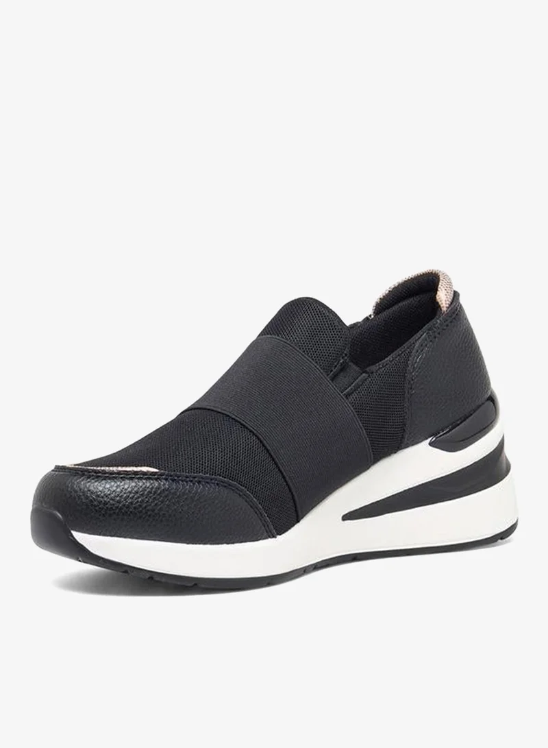 Celeste BLACK Women Slip-On Ankle Sneakers for Women | Best Price UAE