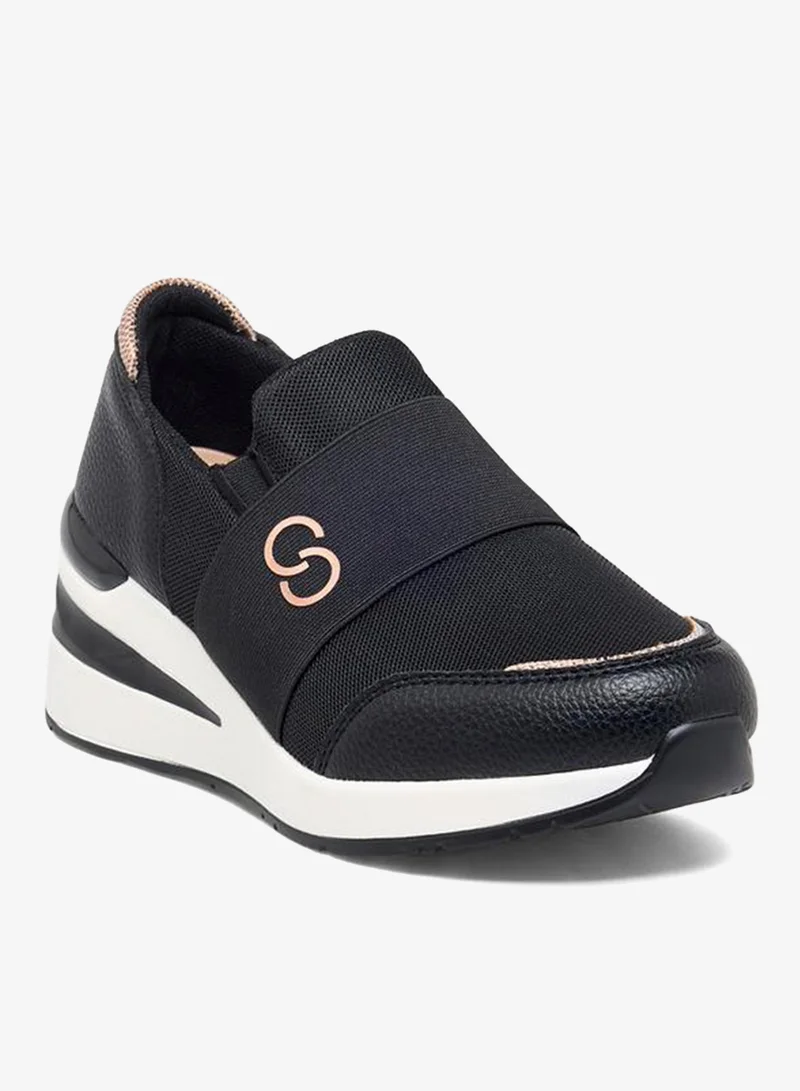 Celeste BLACK Women Slip-On Ankle Sneakers for Women | Best Price UAE