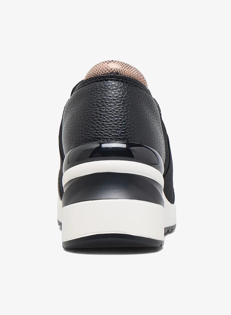 Celeste BLACK Women Slip-On Ankle Sneakers for Women | Best Price UAE