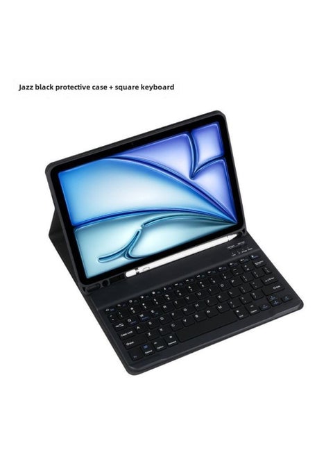 For Huawei Cloud C7 2nd Generation Square Key Bluetooth Keyboard 11.5 "Cloud C7 2nd Generation Tablet BBG7-W00-Color:[square Keyboard] Jazz Black (excluding Stylus)