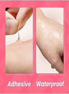 Glam Up Hydrocolloid Acne Patches (72 Counts) Invisible Spot Cover For Fast Healing, Absorbing Pimple Treatment Facial Stickers For Zit And Blemishes, 2 Sizes 10Mm & 12Mm  - Image 5