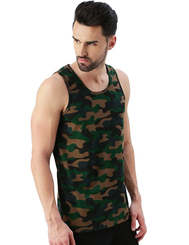 Veirdo Men Sleeveless Tshirt, Vest for Men, Cotton Sando for Gym, Cycling, Running, & Other Sports - Image 4