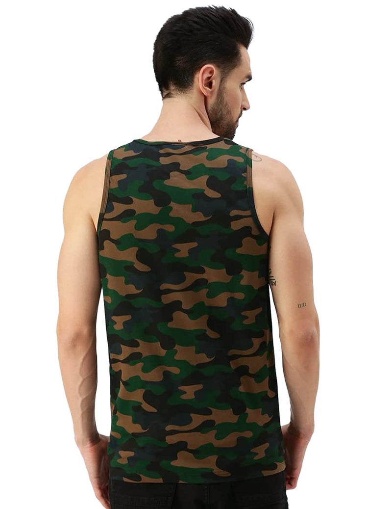 Veirdo Men Sleeveless Tshirt, Vest for Men, Cotton Sando for Gym, Cycling, Running, & Other Sports - Image 3