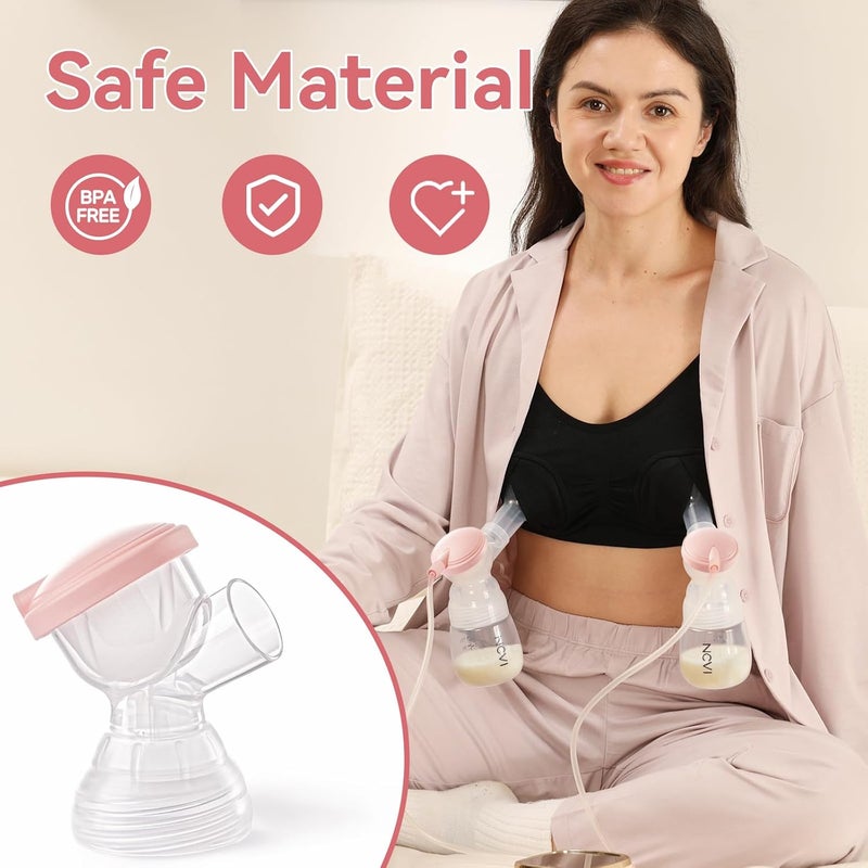 NCVI Replacement Connector Compatible with 8782 Breast Pump Accessories BPA Free 1 PC - Image 2