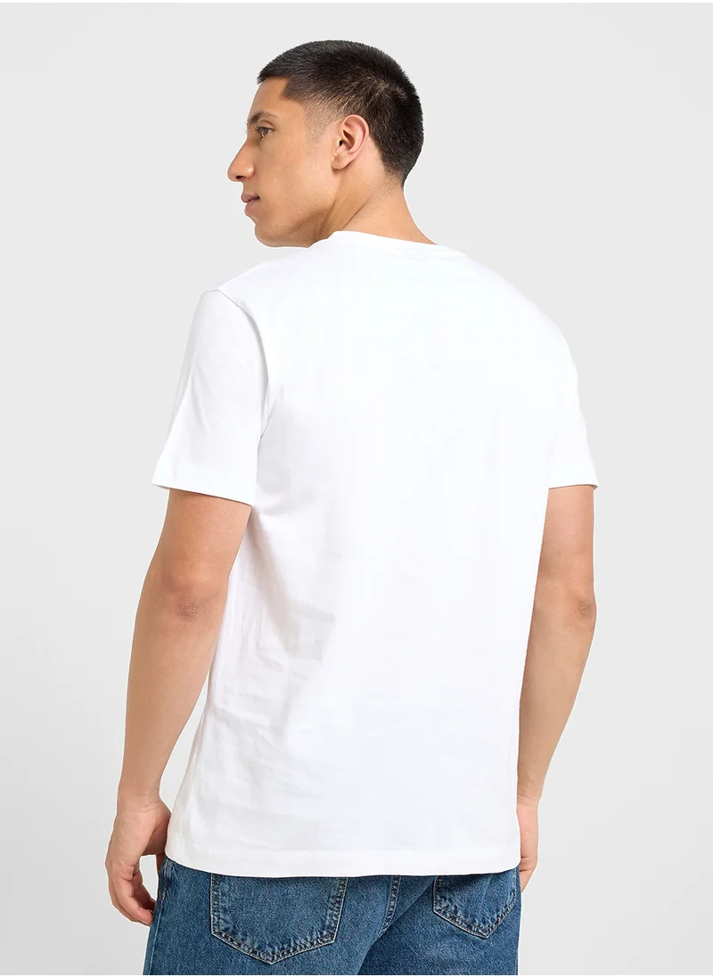 Seventy Five Basics Printed T-Shirt