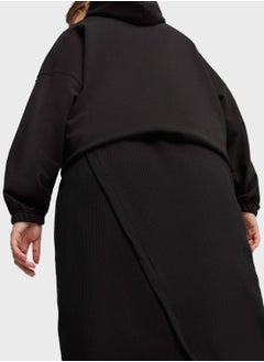 بوما تنورة كلاسيكية متوسطة الطول مضلعة  - Image 4