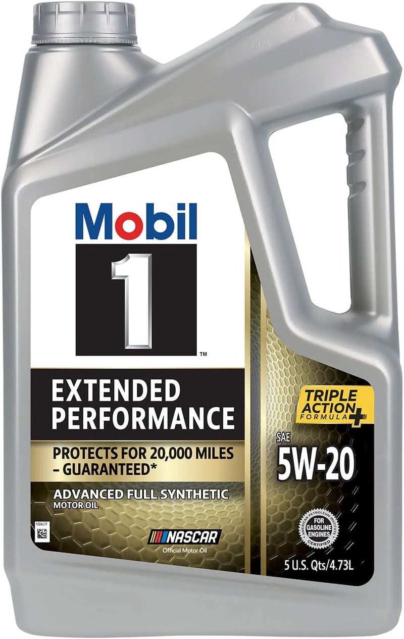 Mobil زيت محرك موبيل 1 للأداء الممتد بالكامل الاصطناعي 5W20 5 كوارت - Image 2