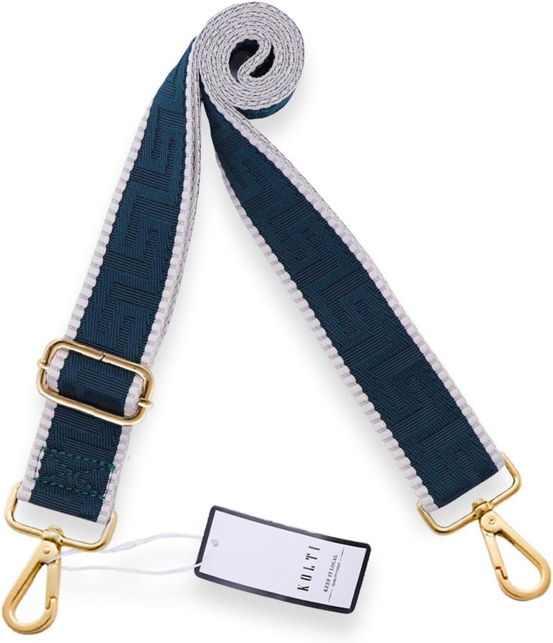 Kolti Purse Strap Replacement Crossbody Handbag Stripe Wide Adjustable - Image 4