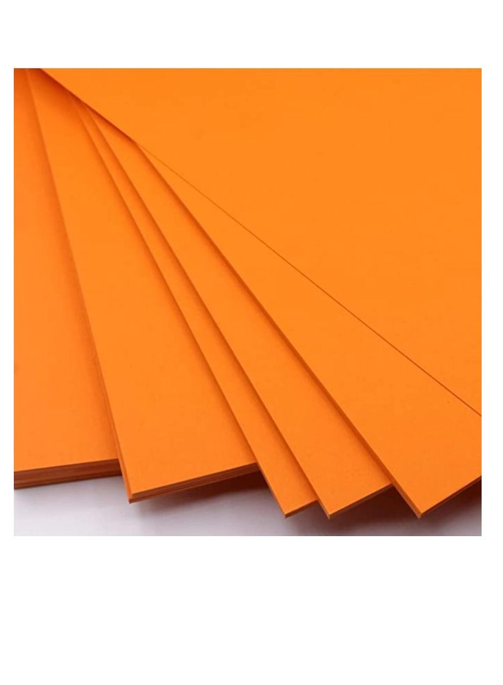 Terabyte A6 ORANGE CARD PAPER 160GSM 100SHEETS - Image 2