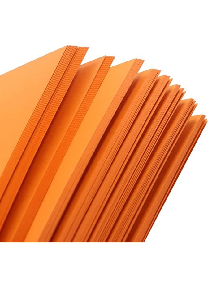 Terabyte A6 ORANGE CARD PAPER 160GSM 100SHEETS - Image 1