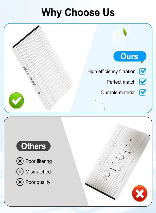 GUXPCH 3 Pack FV10VE1 Air Filter Replacement Fits for Panasonic Energy Recovery Ventilator FV10VE1 FV-10VE1 FV10VEC1 FV-10VEC1 FV10VEC2 - Image 3