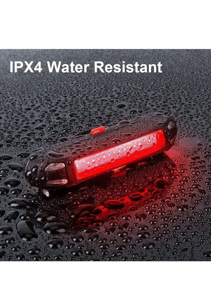 Generic Bike Rear Light,USB Rechargeable LED Safety Lights for Bicycle Taillights,Ultra Bright Waterproof Cycling Tail Light,Red/Green/Blue 7 Light Modes Fits on Any Road Bike 2pack  - Image 5