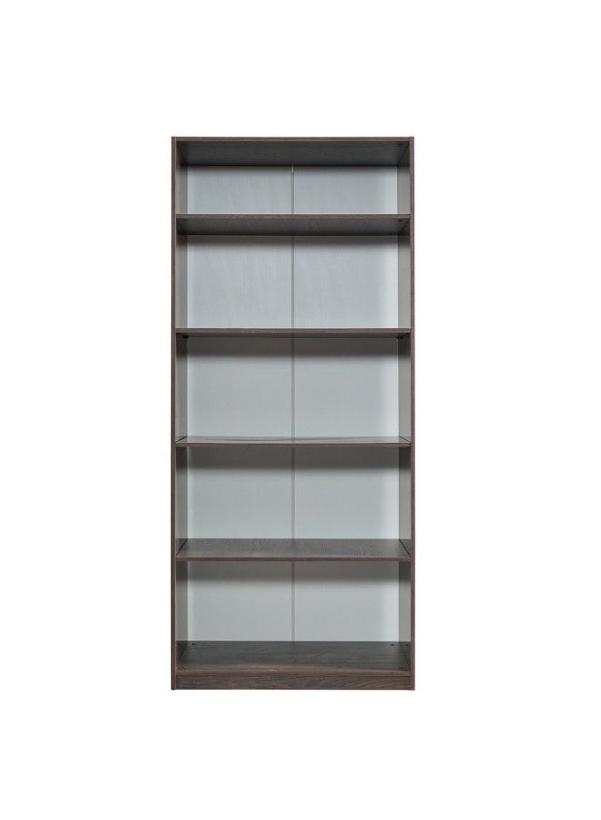 Infinity 2 Door Wardrobe With Shelves | Modular Wardrobe | Modern Design Storage For Bedroom L100xW59xH230cm - D.Walnut - Image 2