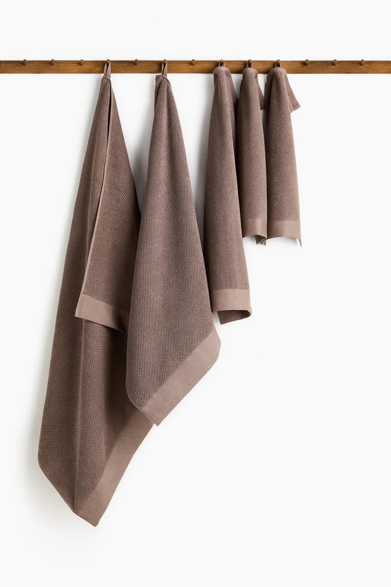 H&M 2-pack cotton terry guest towels