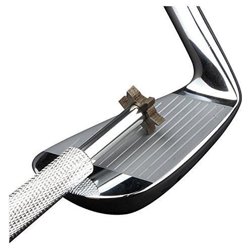 HIFROM Groove Sharpener with 6 Heads - Golf Club Groove Sharpener Re-Grooving Tool and Cleaner for All Irons Pitching Sand Lob Gap and Approach Wedges and Utility Clubs Sliver Color - Image 3