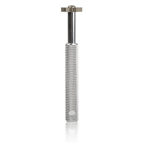 HIFROM Groove Sharpener with 6 Heads - Golf Club Groove Sharpener Re-Grooving Tool and Cleaner for All Irons Pitching Sand Lob Gap and Approach Wedges and Utility Clubs Sliver Color - Image 1