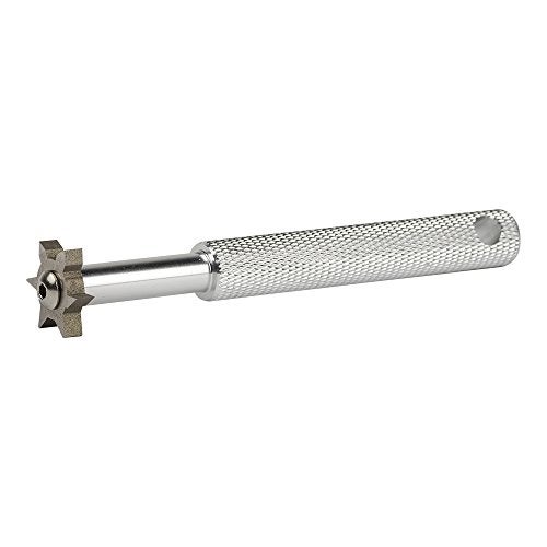 HIFROM Groove Sharpener with 6 Heads - Golf Club Groove Sharpener Re-Grooving Tool and Cleaner for All Irons Pitching Sand Lob Gap and Approach Wedges and Utility Clubs Sliver Color - Image 5