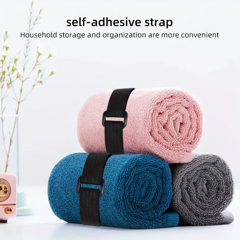 Nylon Reusable Double Sided Hook Straps 0.79inch for Cable Organization Home Storage Solutions - Image 5