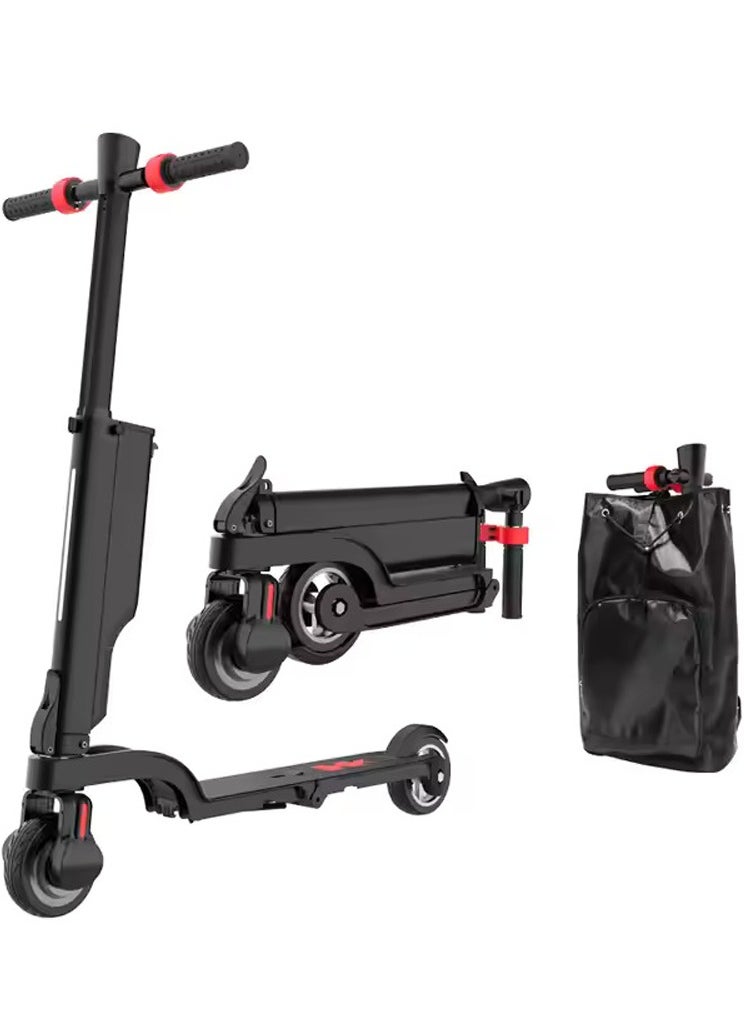 Generic - X6 Backpack E-Scooter – Ultra Compact Electric Scooter,25KM/H Speed, IPX4 Water-Resistant, Dubai Metro-Tram-Friendly with Up to 20KM Range - Image 1