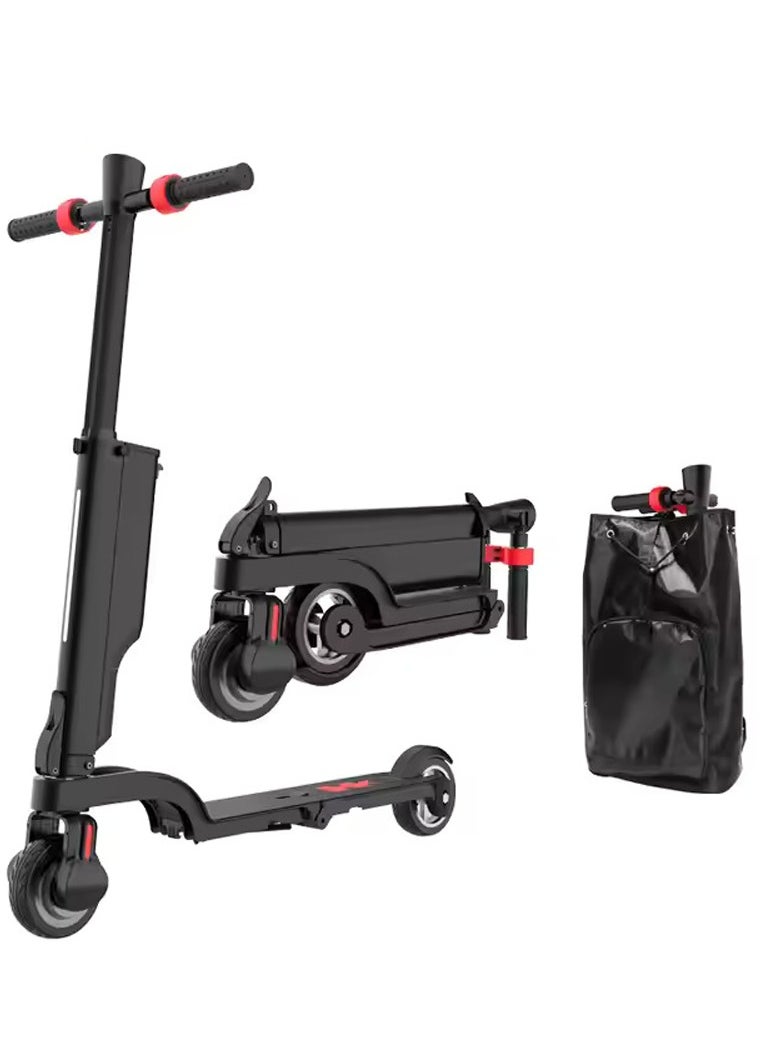 Generic - X6 Backpack E-Scooter – Ultra Compact Electric Scooter,25KM/H Speed, IPX4 Water-Resistant, Dubai Metro-Tram-Friendly with Up to 20KM Range - Image 1