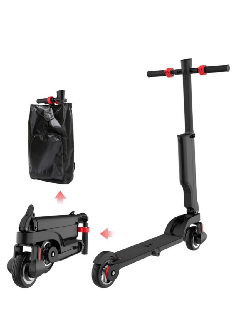 Generic - X6 Backpack E-Scooter – Ultra Compact Electric Scooter,25KM/H Speed, IPX4 Water-Resistant, Dubai Metro-Tram-Friendly with Up to 20KM Range - Image 1
