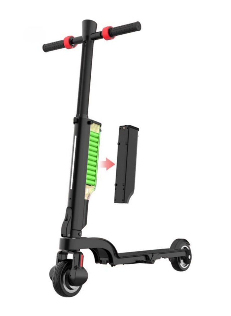Generic - X6 Backpack E-Scooter – Ultra Compact Electric Scooter,25KM/H Speed, IPX4 Water-Resistant, Dubai Metro-Tram-Friendly with Up to 20KM Range - Image 1
